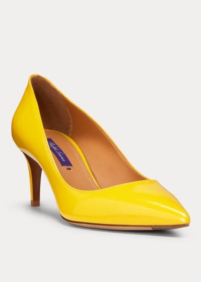 Women's Ralph Lauren Dinah Patent Calfskin Pumps | 937615ISC